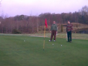Quality approach shots at 10th hole, East Clare