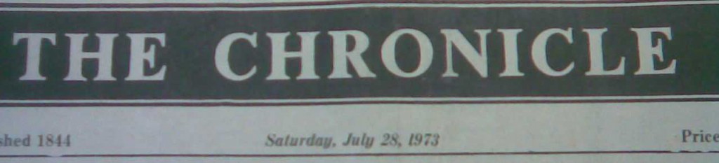 Coleraine Chronicle, Sat 28 July 1973