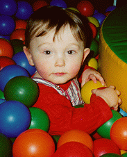 Eoghan, on his 2nd birthday